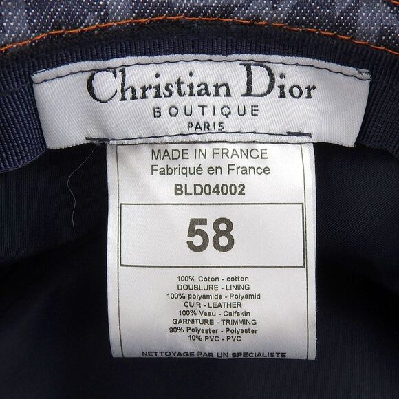 Christian Dior Cotton Hat
